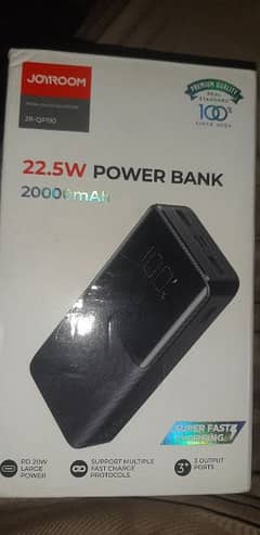 joyroom power bank Qp192 22.5watt fast . 20000 mh