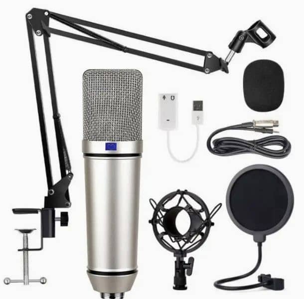 Condenser Mic For Studio Recordings Wth Full Kit 0