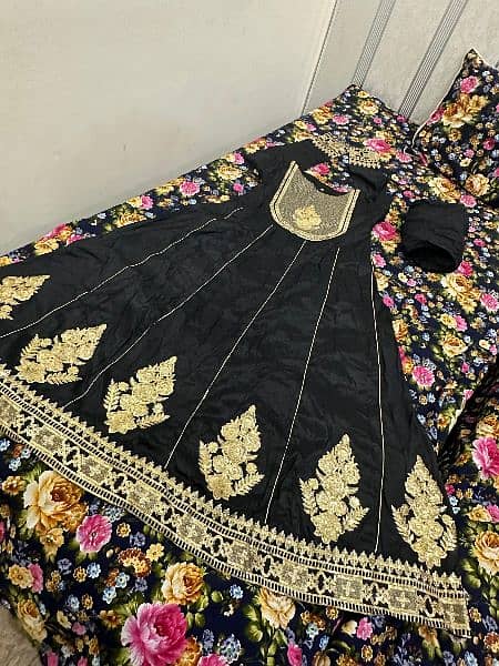 maxi with full embroided dupatta 2