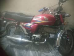 I am 70 Honda bikes sale03067286436