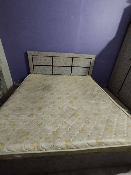 bed with mattress 2