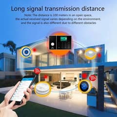 burglar alarm system/ home security alarm system door motion sensor