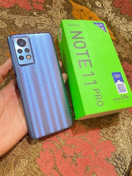 Infinix Note 11 Pro 8/128 No open repair Lush Condition 0