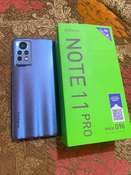 Infinix Note 11 Pro 8/128 No open repair Lush Condition 1