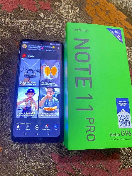 Infinix Note 11 Pro 8/128 No open repair Lush Condition 2