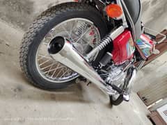 Honda CG 125 CB 125 deluxe exhaust muffler ( silencer) Badshah auto
