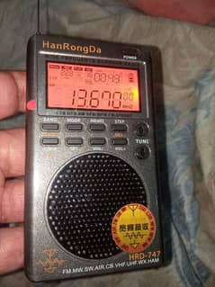 Hrd-747 mini pocket size Radio