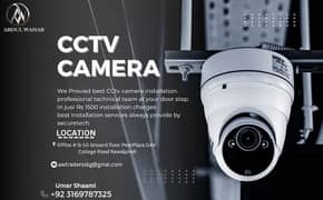 CCTV camera installation. . . in just 1500 rs