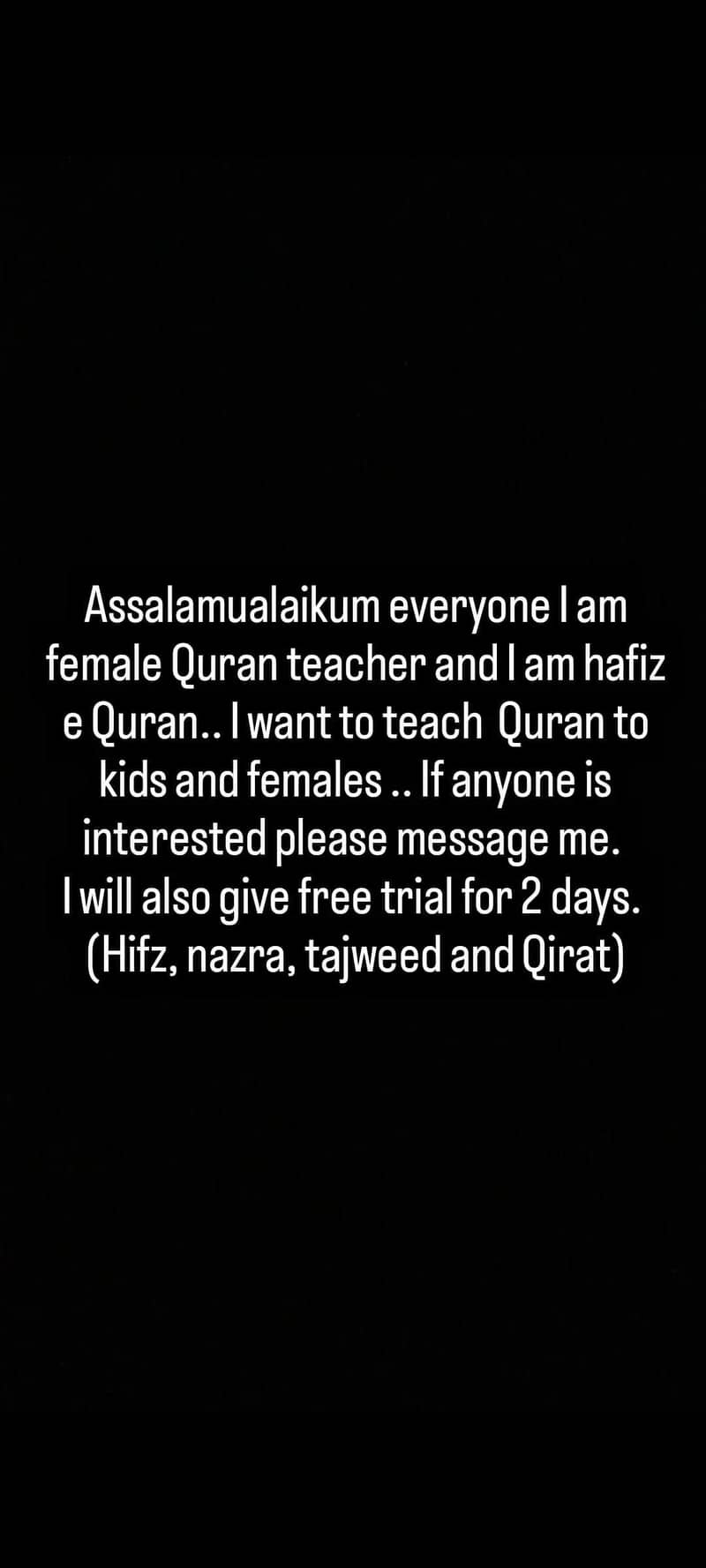 Online Quran teacher 1