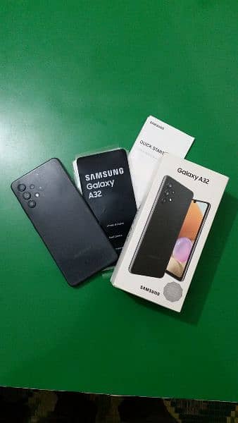 Samsung A32 with box 0