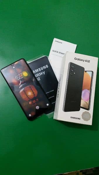 Samsung A32 with box 1