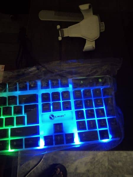 Semi Mechanical gaming keyboard with Rgb lights 3