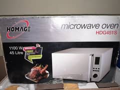 HOMAGE MICROWAVE OVEN model HDG451S