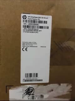 HP Elite Desk 800 G6 SFF Core I7 10th Gen Box Pack Brand New 0