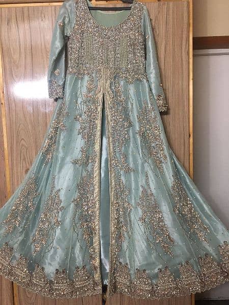 ice blue  handwork maxi 1