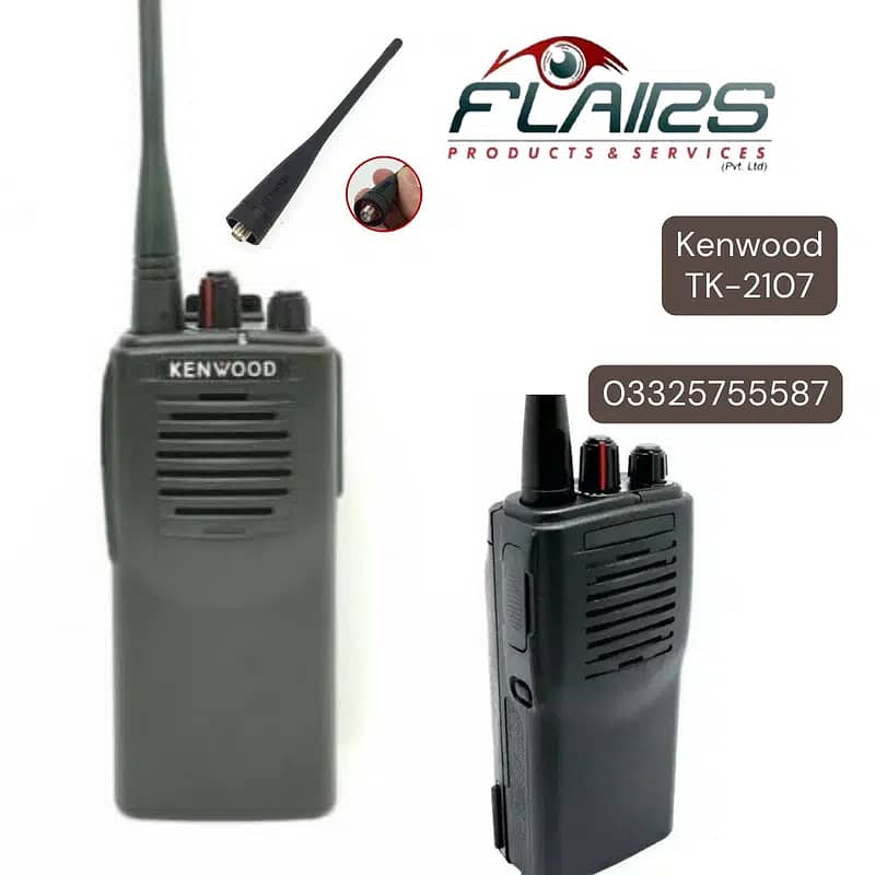 Kenwood TK-3107 UHF FM Professional walkie talkies Wireless long Range 14