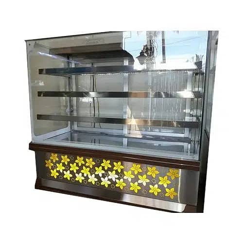 Bakery counter, Cake chiller counter, Meat chiller counter. 6