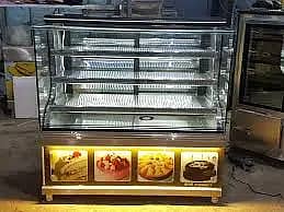 Bakery counter, Cake chiller counter, Meat chiller counter. 7