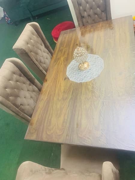 wooden dining table new 1