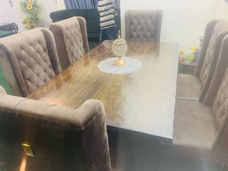 wooden dining table new 2