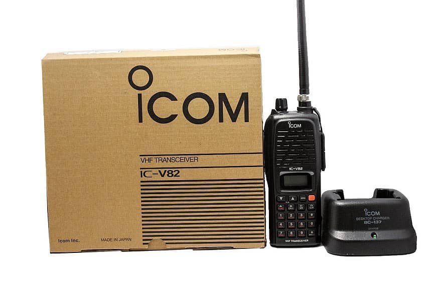 IC-V82 V_H_F Supported Two way Radio Walkie Talkie Handheld Long range 9