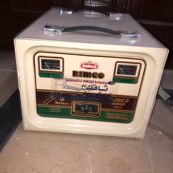 Stabilizer 10000 Watt for Sale 1