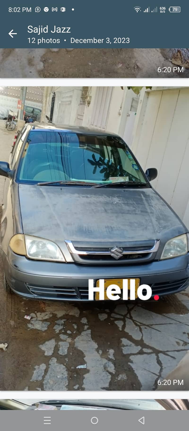 Suzuki Cultus 2010       03002278801 0