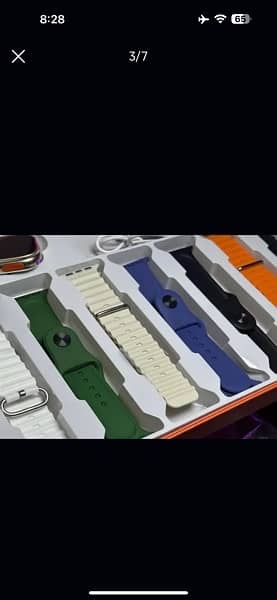 7 in 1 strap smart watch condition 10/10 5