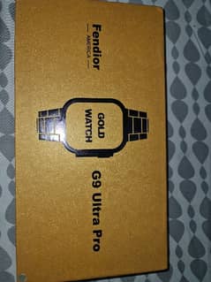 Fendior America G9 Ultra Pro Gold watch. In brand new condition