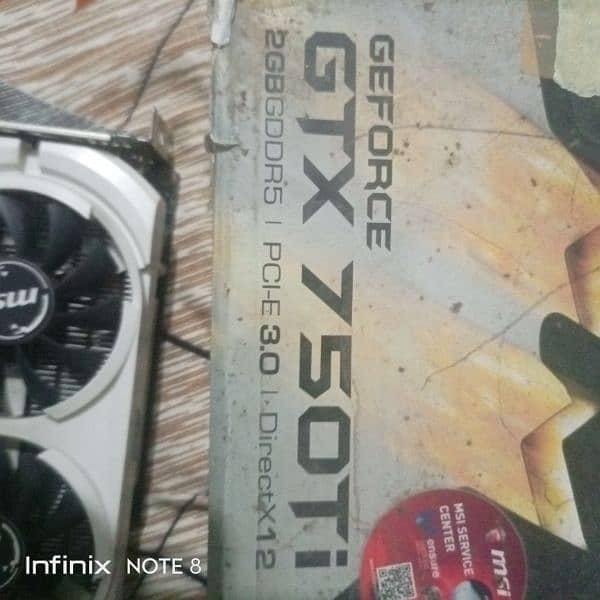 Msi GTX 750ti 9