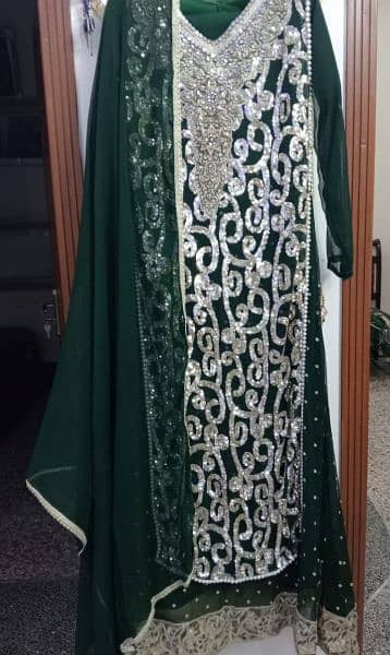 3pc Green Maxi for Wedding 3