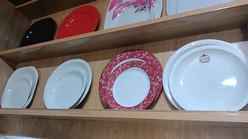 Melamine plates and Boll double blaze, Melamine hotel crockery. 6