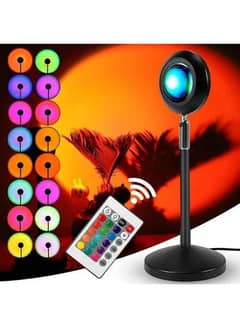 16 color RGB sunset Protection lamp