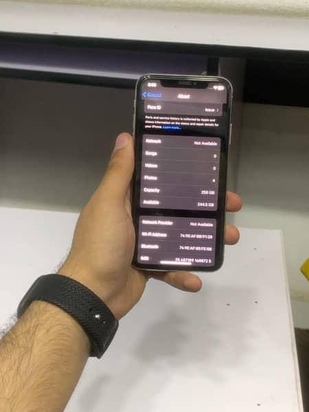 iphone x PTA 256gb 7