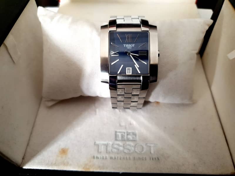 Tissot L860/960 Men's Swiss Watch Blue Dial 0