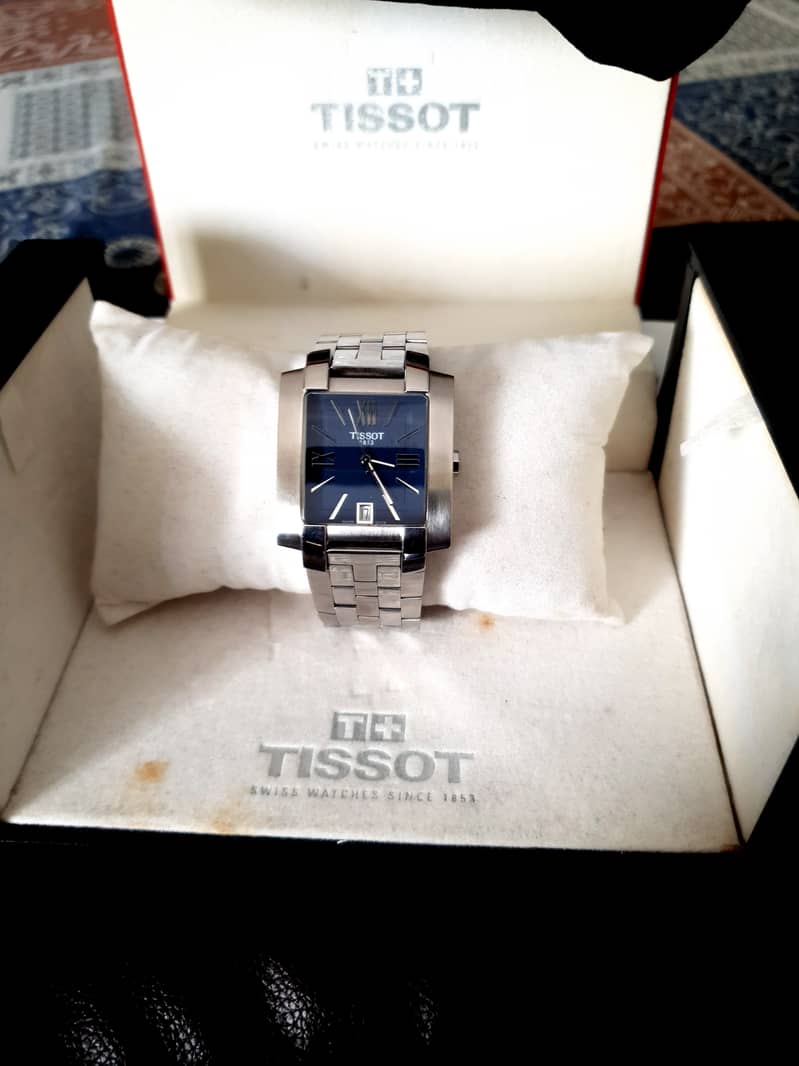 Tissot L860/960 Men's Swiss Watch Blue Dial 3