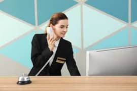 receptionist female 2 Required