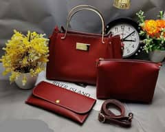 3 pcs shulder bag for women