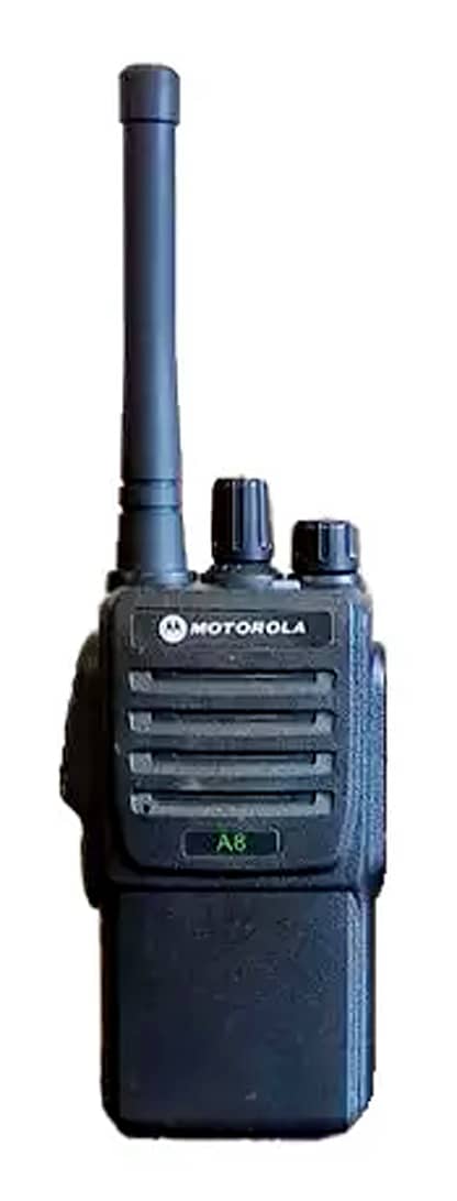 Motorola A8 Dual Band Walkie talkie (2Pcs) two way radios 5Watt Mag1 2