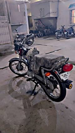 HONDA CG 125 KARACHI NUMBER