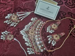 ZAHEEN KAMRAN designer jewellery + BRIDAL dress