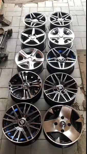 ALL CARS RIMS AND TYRE AVAILABLE LOW PRICE IRANi MALl 1