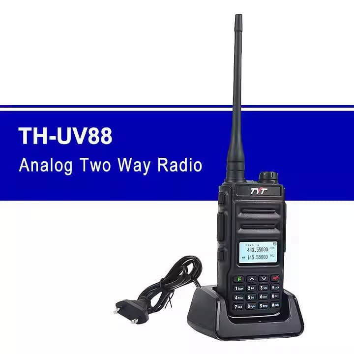 TYT UV 98 Dual Band 10W long range Walkie Talkies encrypted Set 1pcs 6