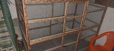 wooden colony cage