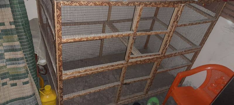 wooden colony cage 1