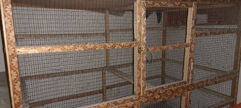 wooden colony cage 2