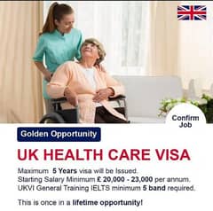 5 YEARS UK HEALTH CARE WORK VISA AVAILABLE