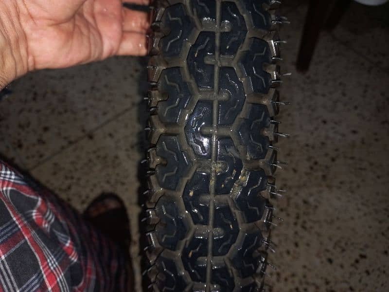 Just One Month Used Tyre of 2.75. 18 3