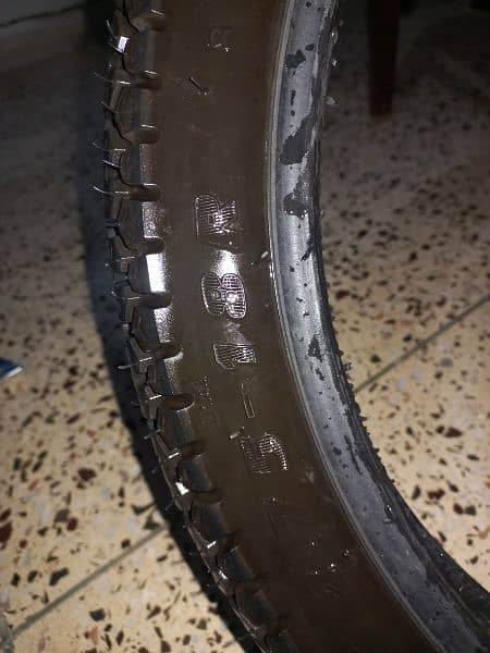 Just One Month Used Tyre of 2.75. 18 4