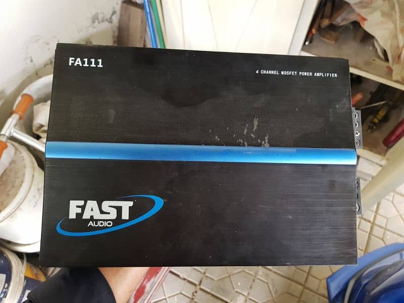 fast audio amp 4 channel 0